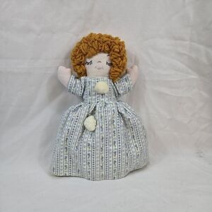 Vintage Topsy Turvy Doll Sleep Awake Strawberry Blonde Brunette Doll 11" 70s 80s